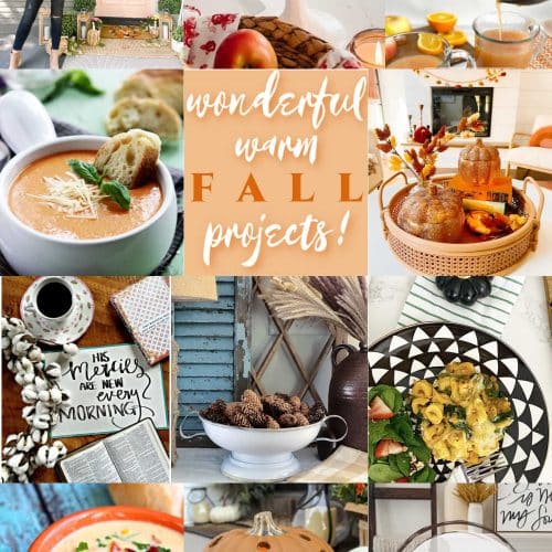 Wonderful Warm Fall Projects. Turn on the warmth at your house with these easy warm and cozy fall projects!