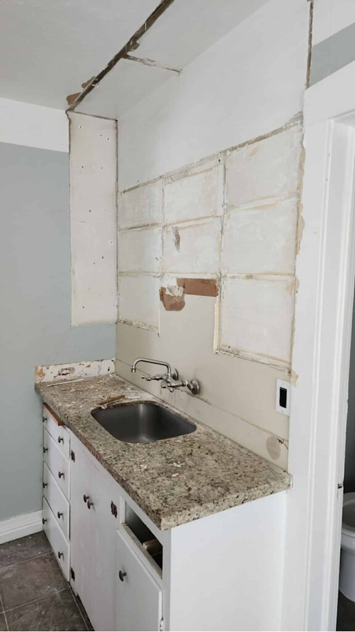 1905 duplex kitchen demo 