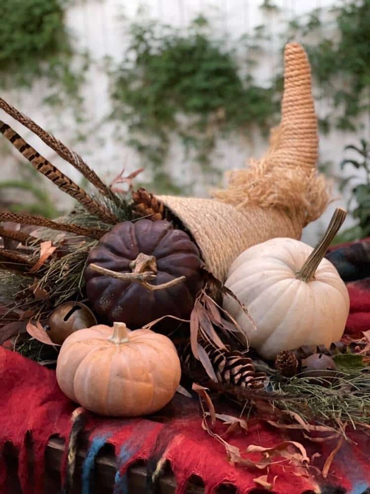 Thanksgiving is a time to give thanks and celebrate with friends and family. One of my favorite traditions is decorating my Thanksgiving table with my homemade cornucopia. I make it out of chicken wire and rope, and then fill it with pumpkins, gourds, feathers, and flowers. It’s a beautiful and festive decoration that always gets me in the Thanksgiving spirit.