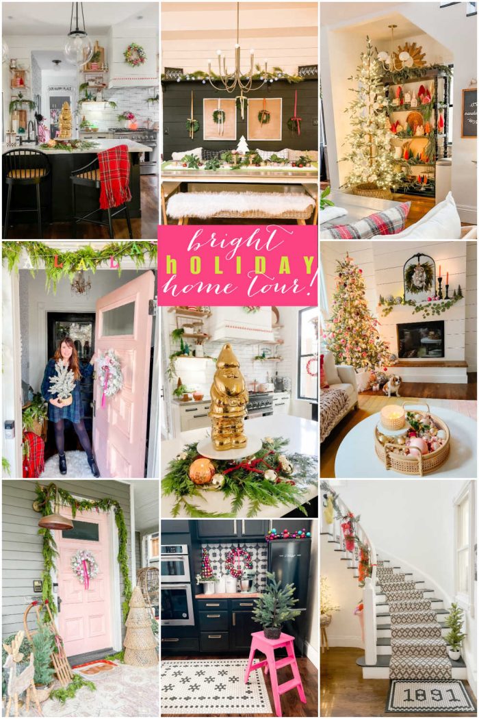 1891 cottage bright holiday tour - christmas inspiration!