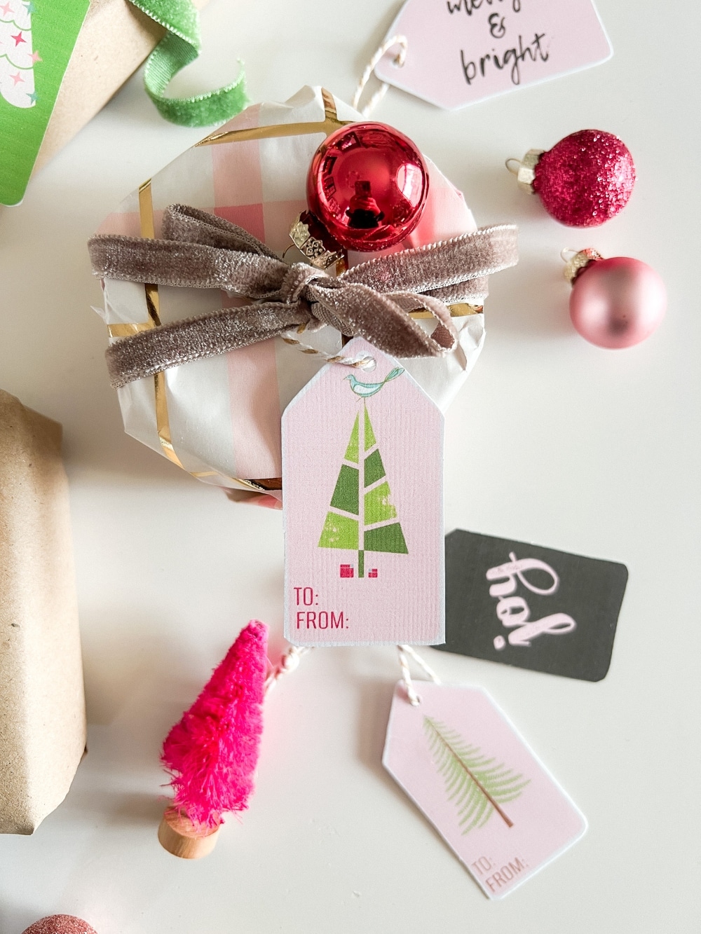 9 Bright Printable Holiday Gift Tags. Add some bright holiday tags to your gifts this year. These free bright and colorful printable tags are so easy to download, print off and add to your gifts this year! 