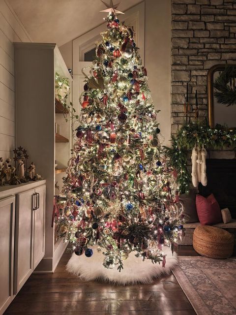 Christmas tree placement ideas 