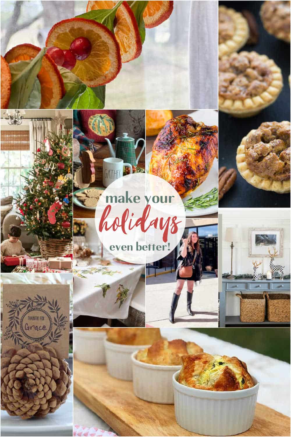 Ways to Make the Holidays Even Better! Holiday decorating, recipes and entertaining tips and tricks that will make your life easier and more beautiful! 