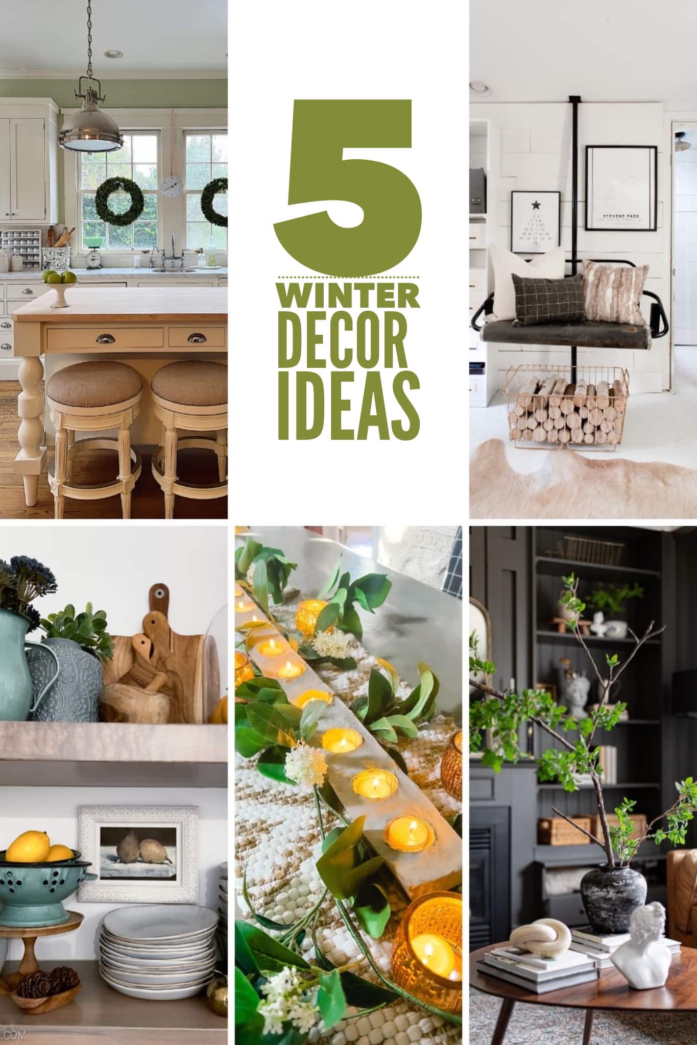 5 winter decor ideas 