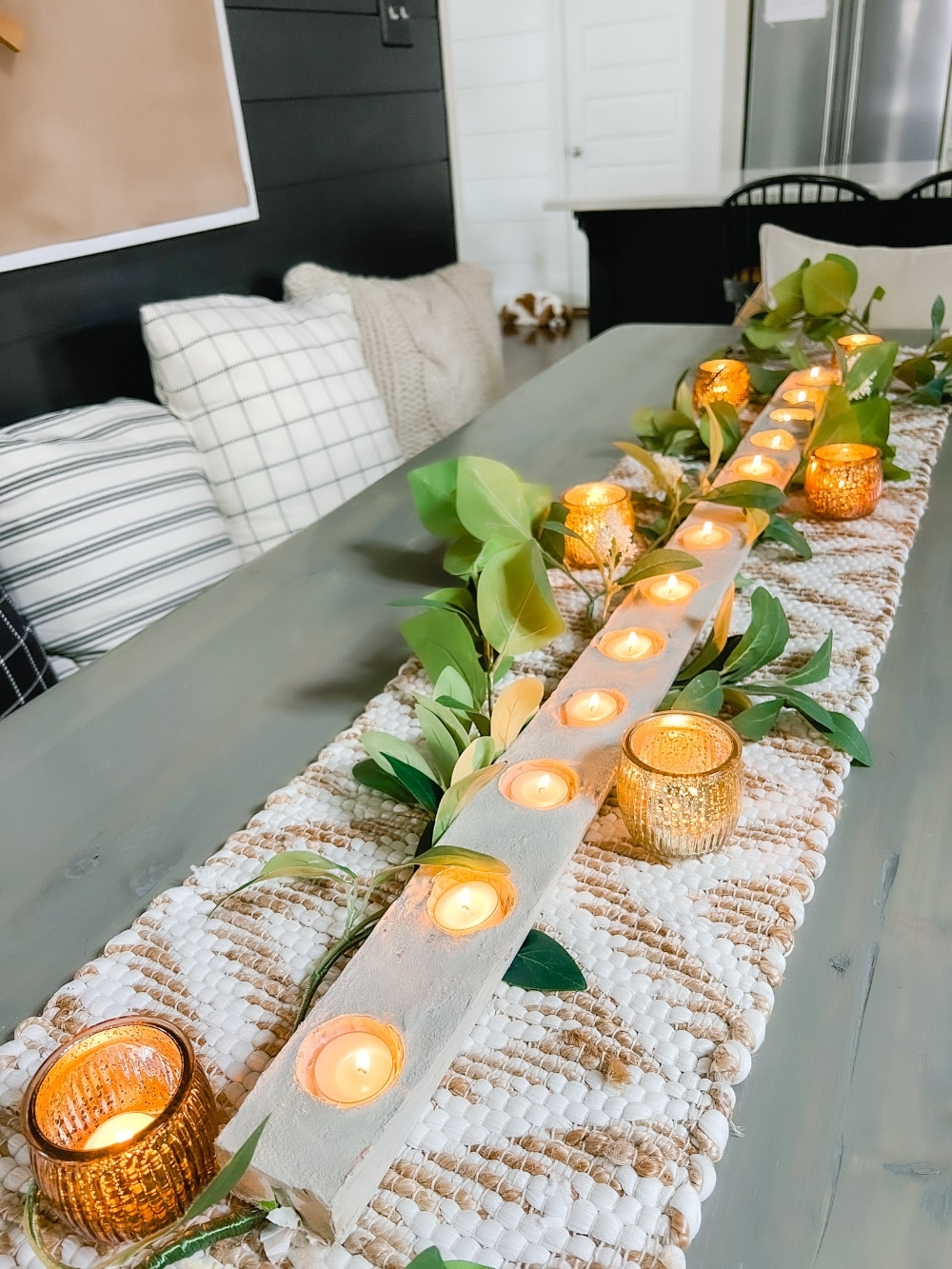 DIY Concrete Candle Holder. Use quick-set concrete mix to create a tea light candle holder in whatever size and shape you want for your home.