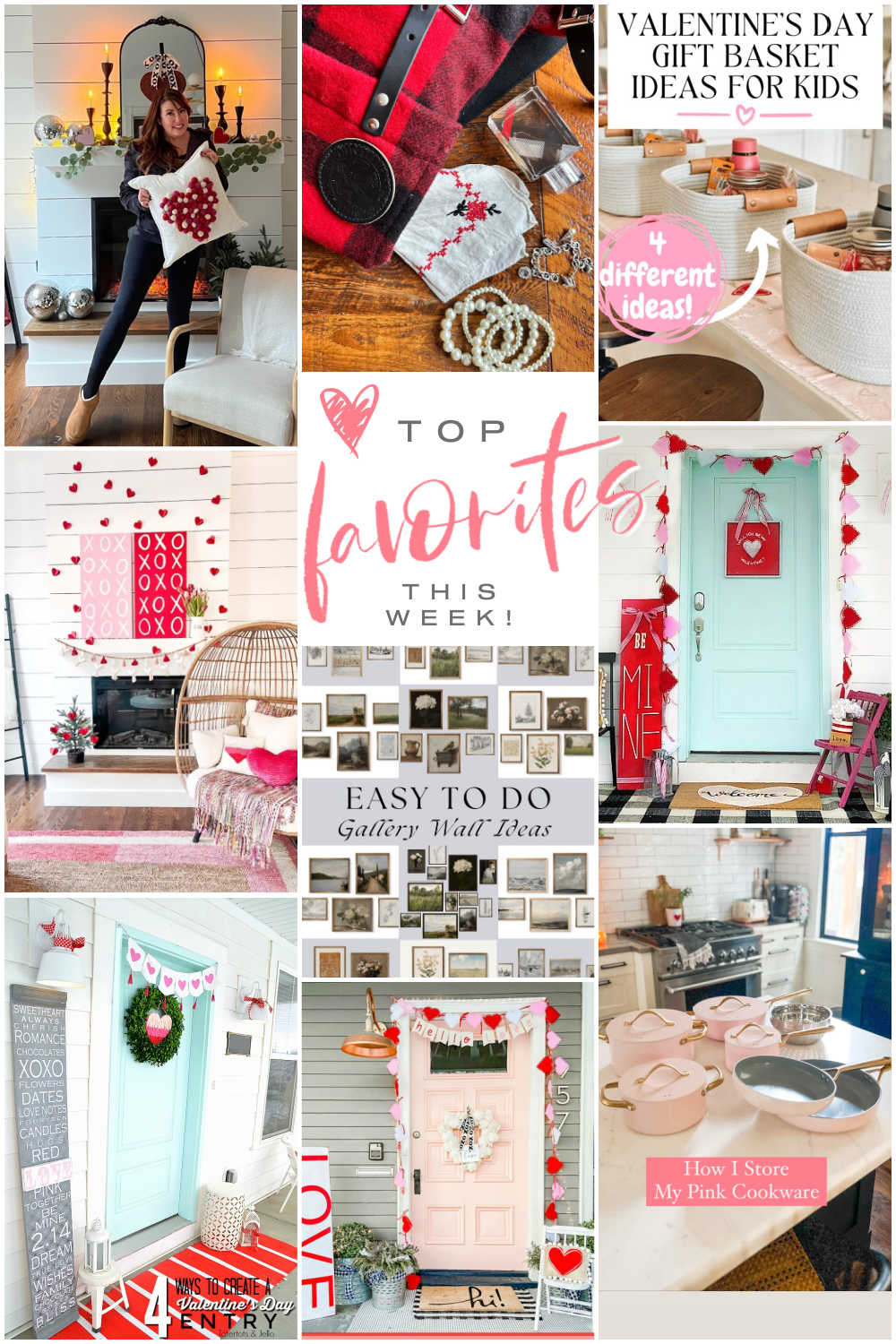 Things I Love This Week - January! Here are some ideas to bring some January cheer to your home! 