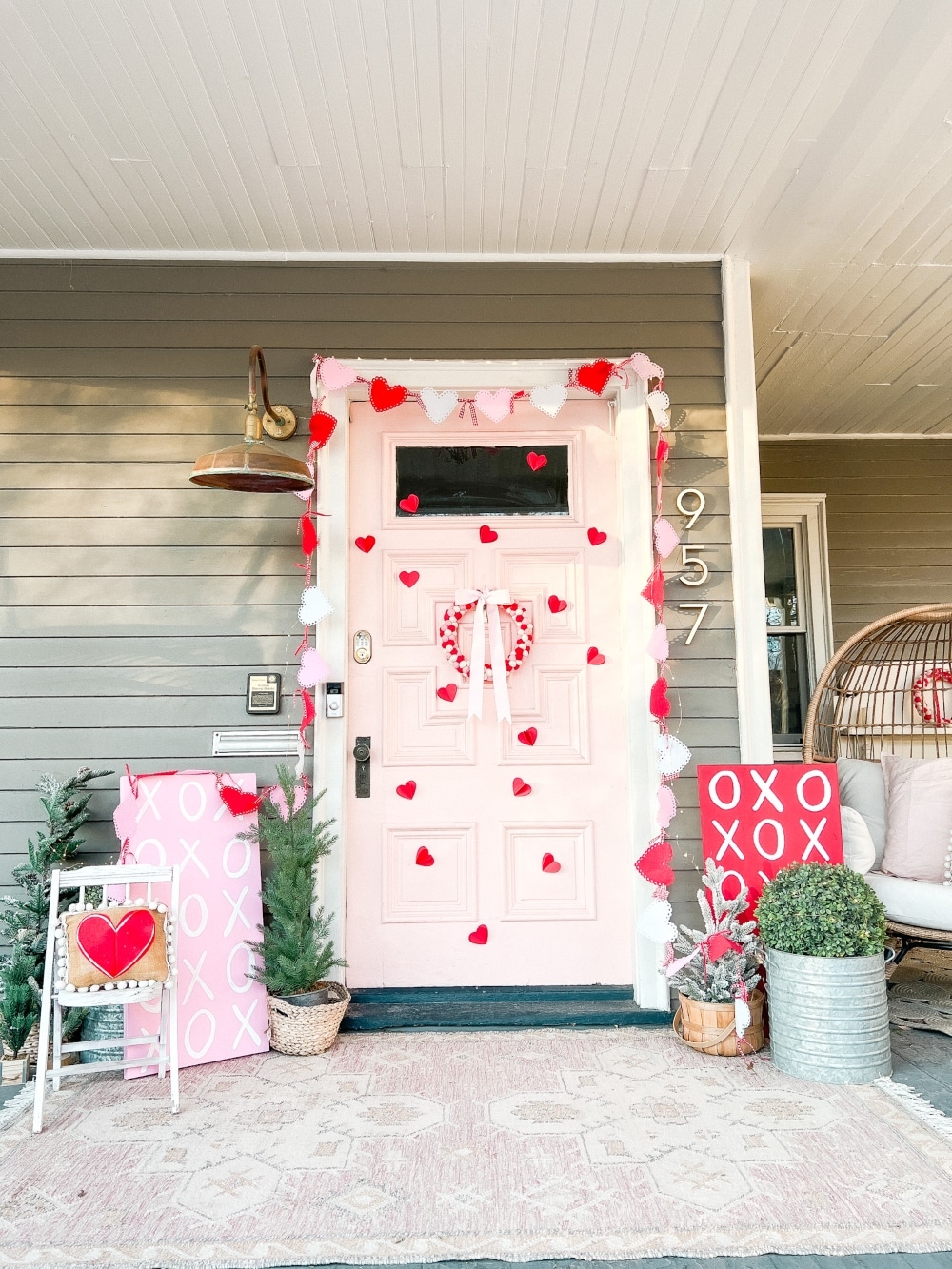 DIY Heart Wreath - Eleanor Rose Home