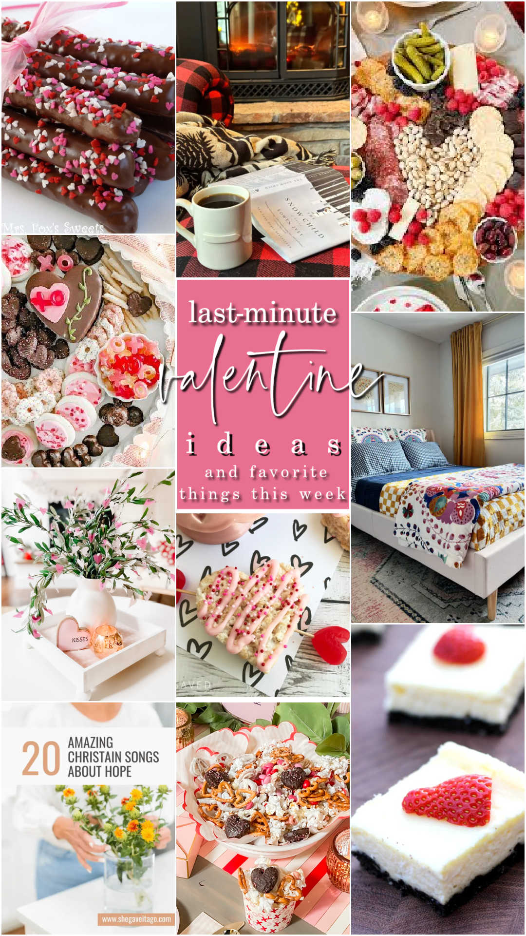 Last-Minute Valentine's Day Ideas. Easy ways to spread last-minute Valentine cheer and favorite things this week!