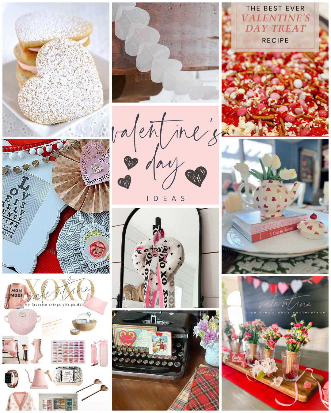 Valentine's Day Decorating Ideas! Brighten up your winter decor with these easy and inexpensive Valentine's Day decorating ideas!