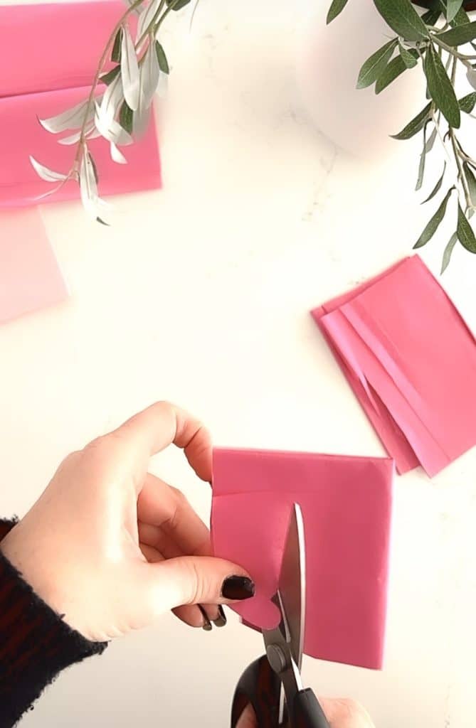 valentine tissue paper craft｜TikTok Search