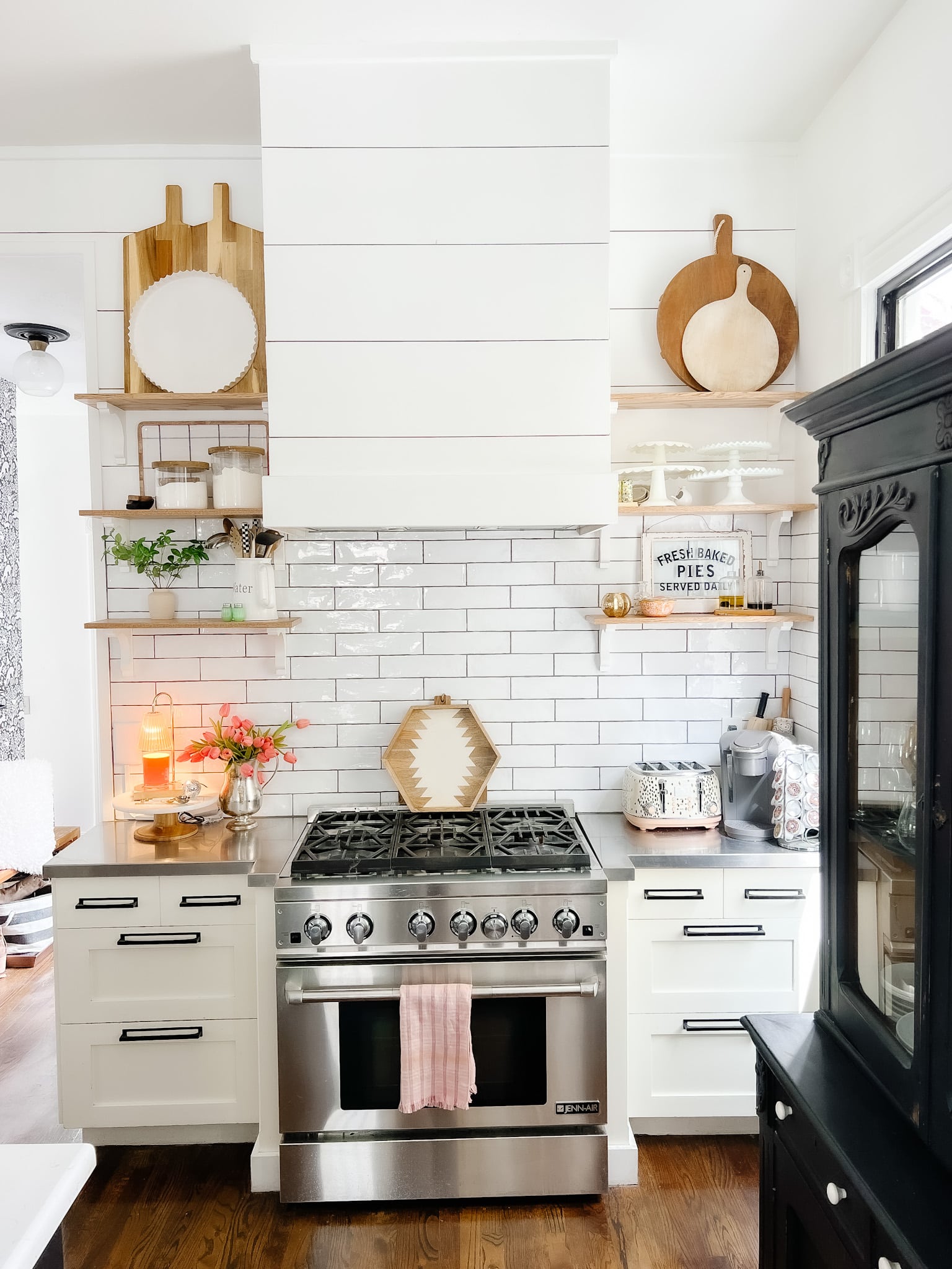 Update a Dated 90's Kitchen on a Budget. Bring your kitchen into the new century with these classic ways to refresh! 