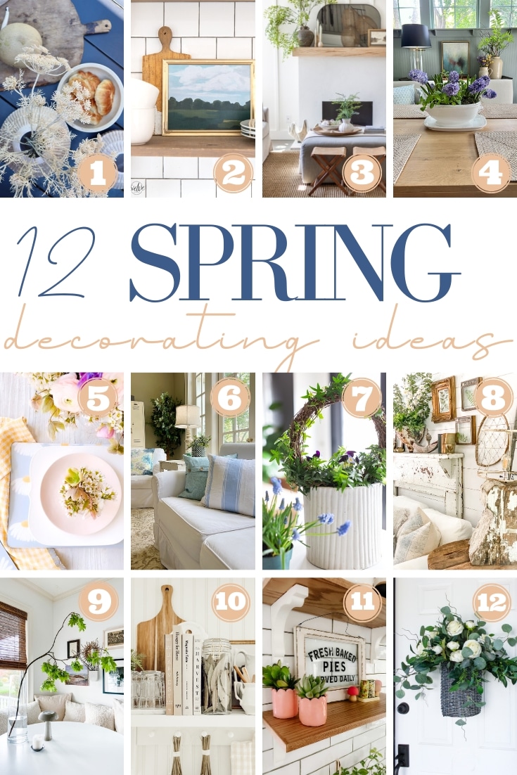 12 spring decorating ideas 