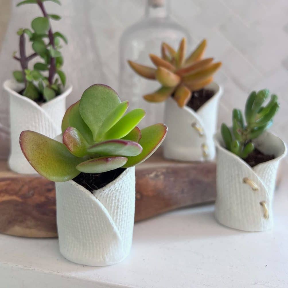 adorable clay pots 