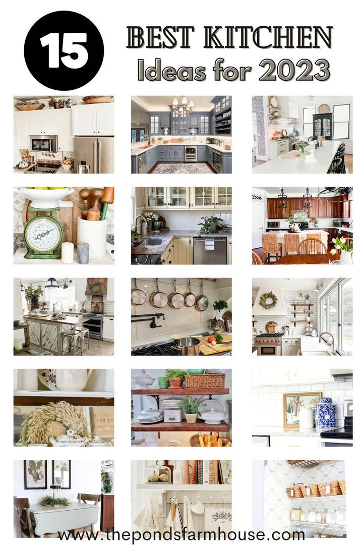 23 Modern Farmhouse Kitchen Decor Ideas