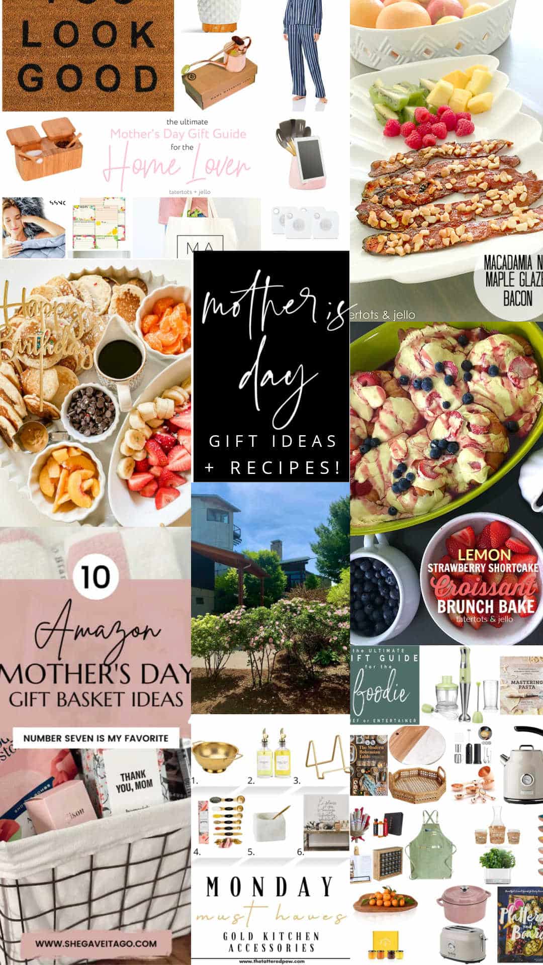 Mother's Day Recipes and Gift Ideas! Get ready for Mother's Day and Spring Parties with these amazing gift ideas, recipes and entertaining ideas!