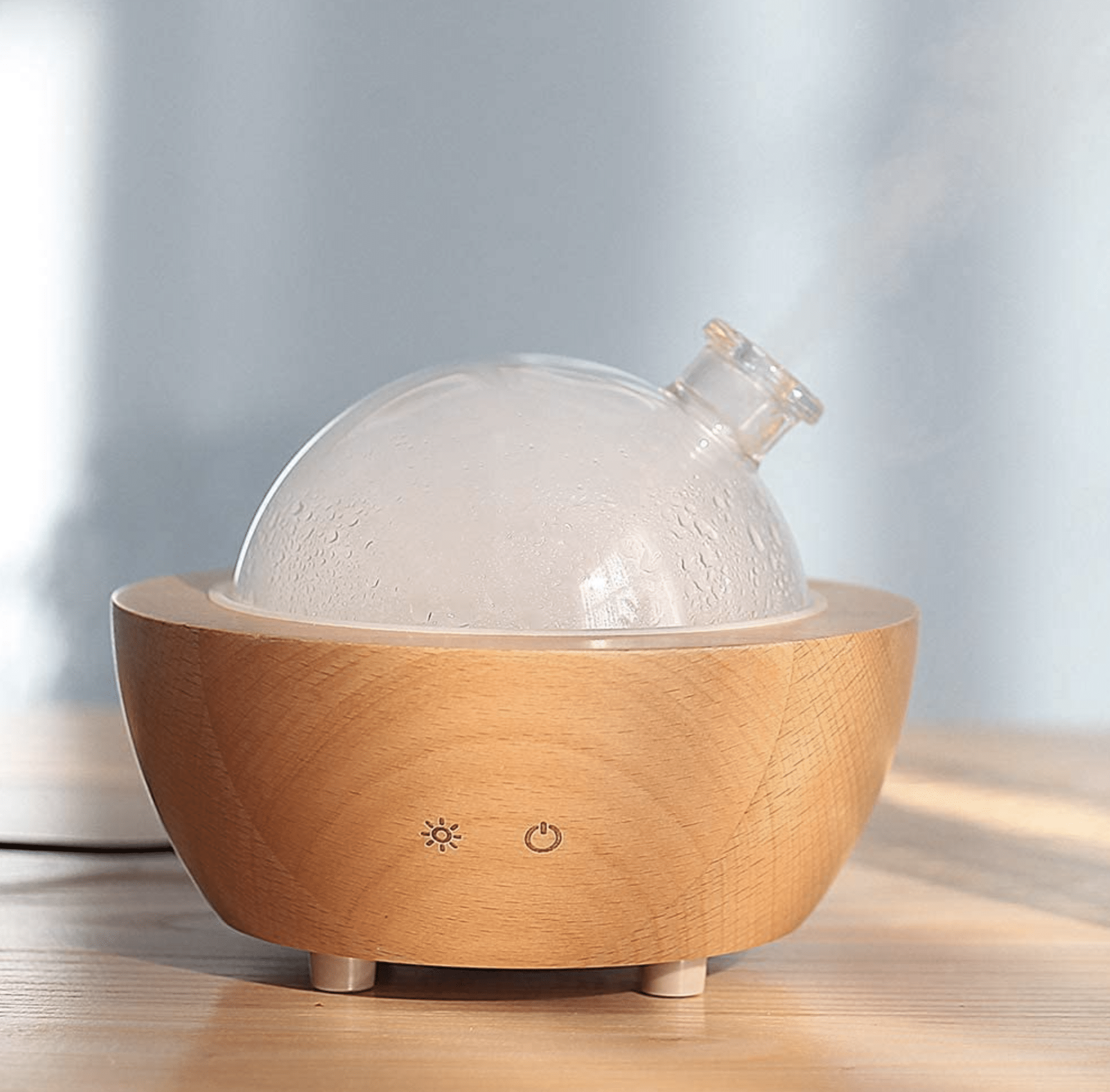 essential oil diffuser with speakers and lights 