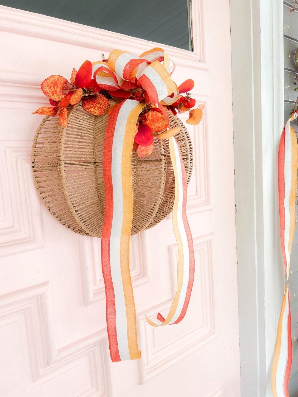 Embracing Autumn's Warmth: A Delightful Porch Transformation. Celebrate the crisp Fall season by incorporating a few simple items to transform your porch into a cozy Autumn haven. 