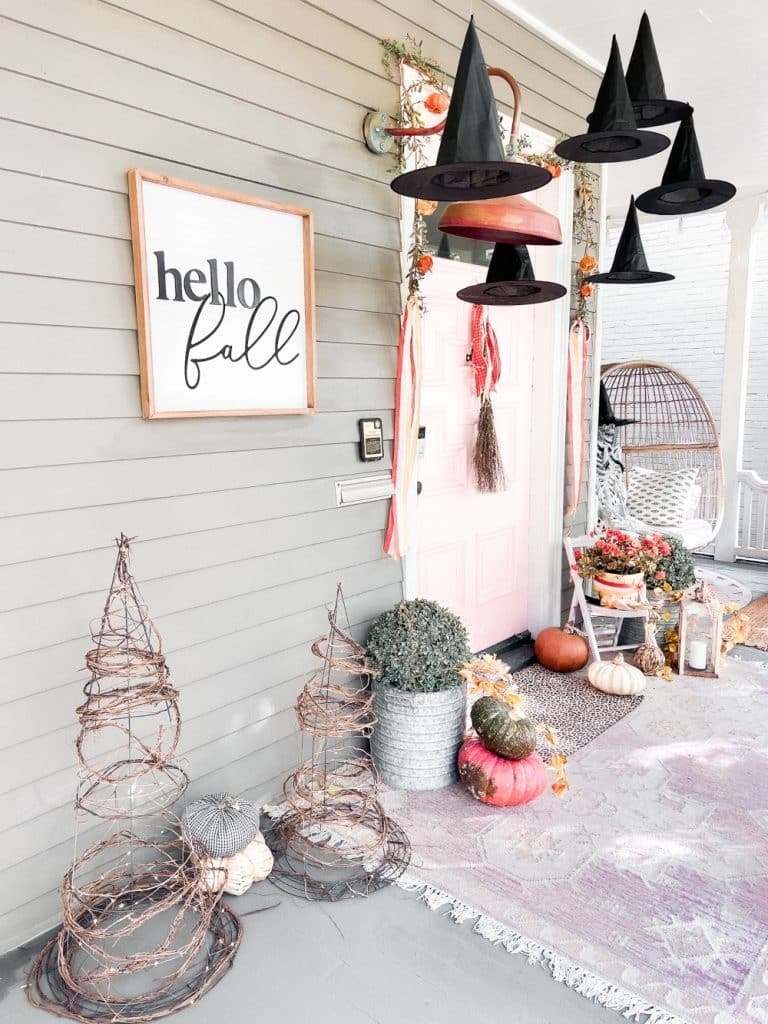 DIY Pottery Barn-Inspired Witches Hat Luminaries