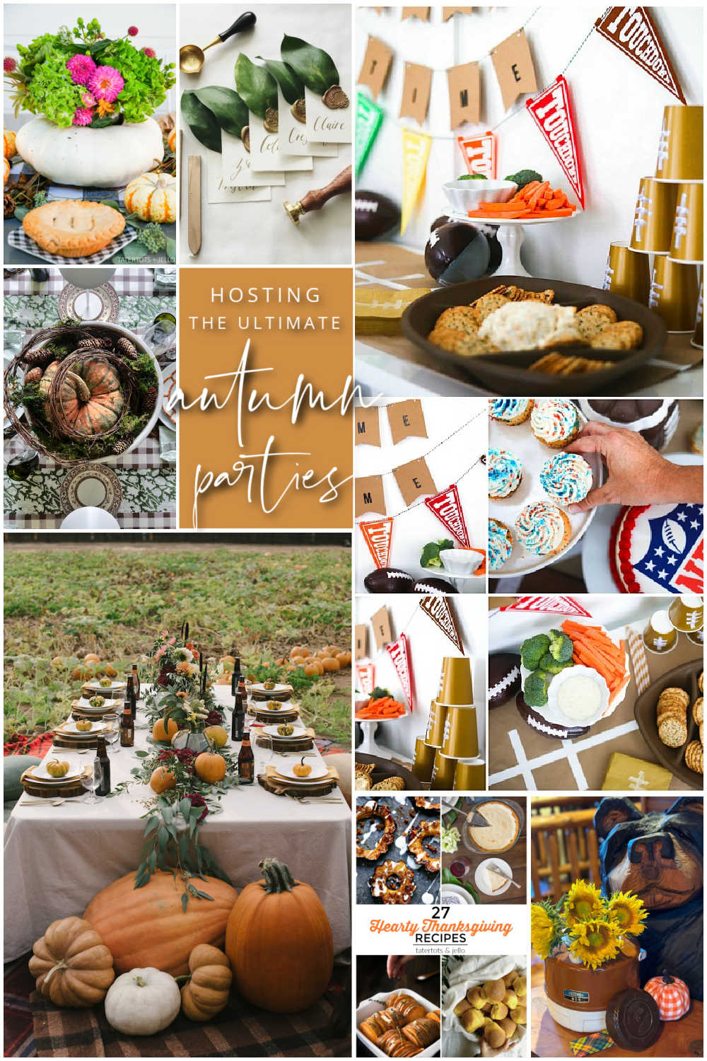 Hosting the Ultimate Autumn Parties. DIY projects, delectable recipes, and inspiring links to make your autumn celebrations unforgettable.