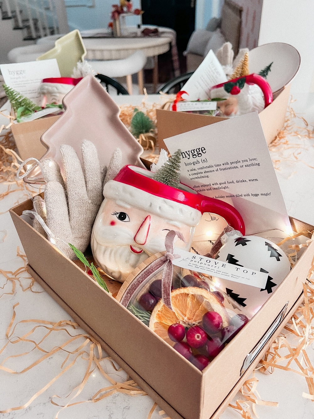 Teacher Holiday Gift Simmer Pot Mix Starter Kit Gift Box Stovetop Potpourri  Thank You Teacher Simmer Mix Blend for Winter Break Gifts Staff 