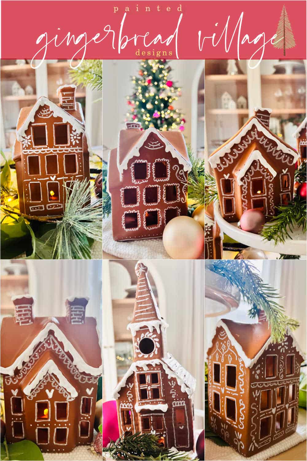  Ceramic Christmas Village To Paint