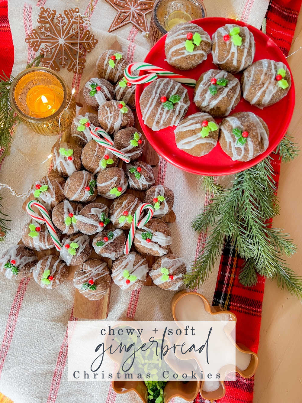 Chewy Soft Christmas Gingerbread Cookies. Bake up holiday joy with my Chewy Soft Christmas Gingerbread Cookies—perfect for exchanges, staying soft, and easy make-ahead.