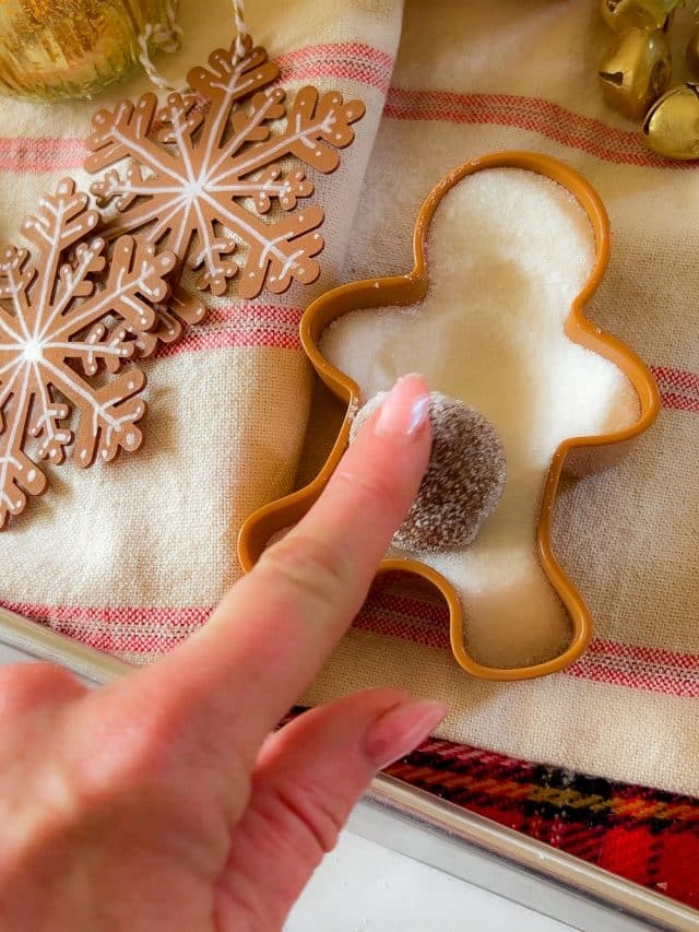 Chewy Soft Christmas Gingerbread Cookies