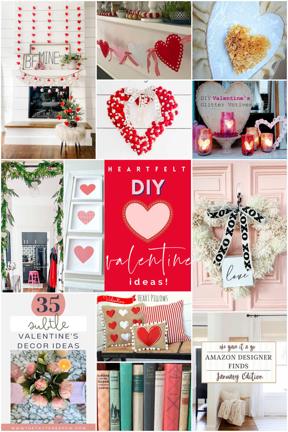Heartfelt DIY Valentine's Day Ideas - DIY projects, crafts and more!