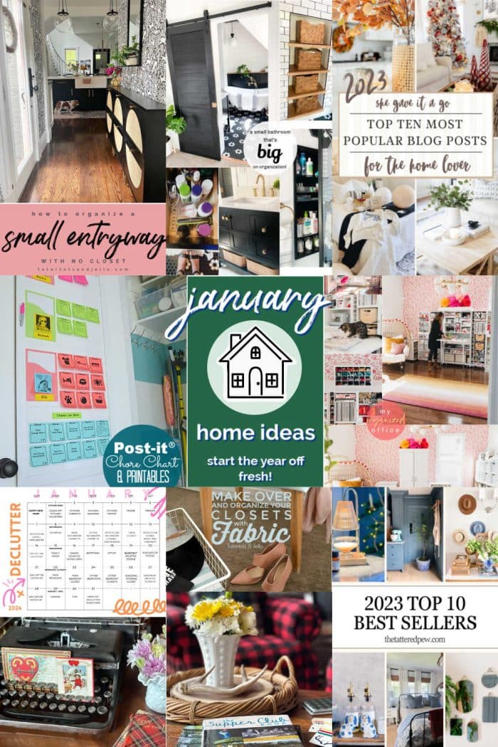 January Home Organizing Ideas to Start Your Year Fresh