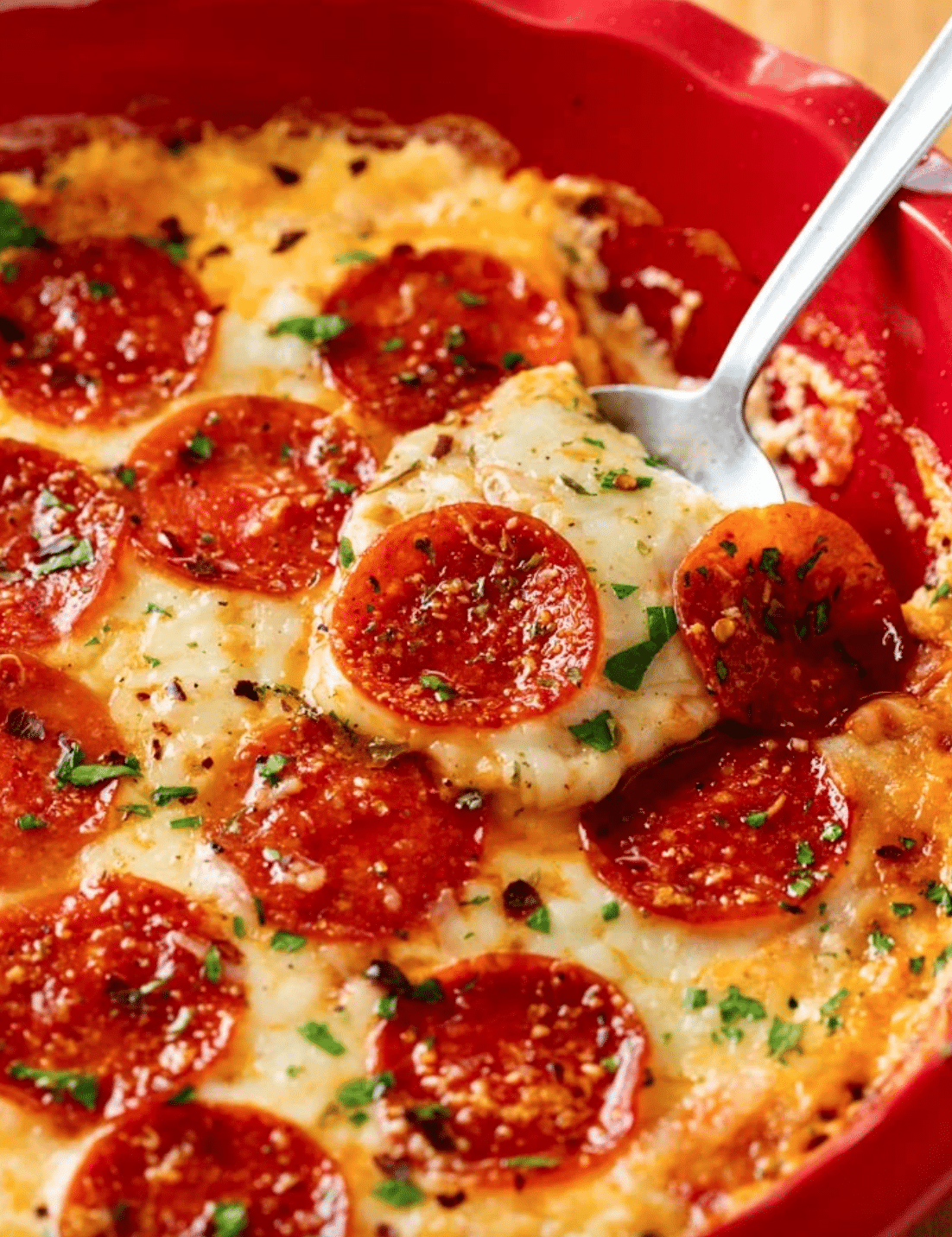 If you’re looking for an easy dip recipe that’ll keep people talking for days…you just found it. You really can’t beat this pizza dip recipe.

