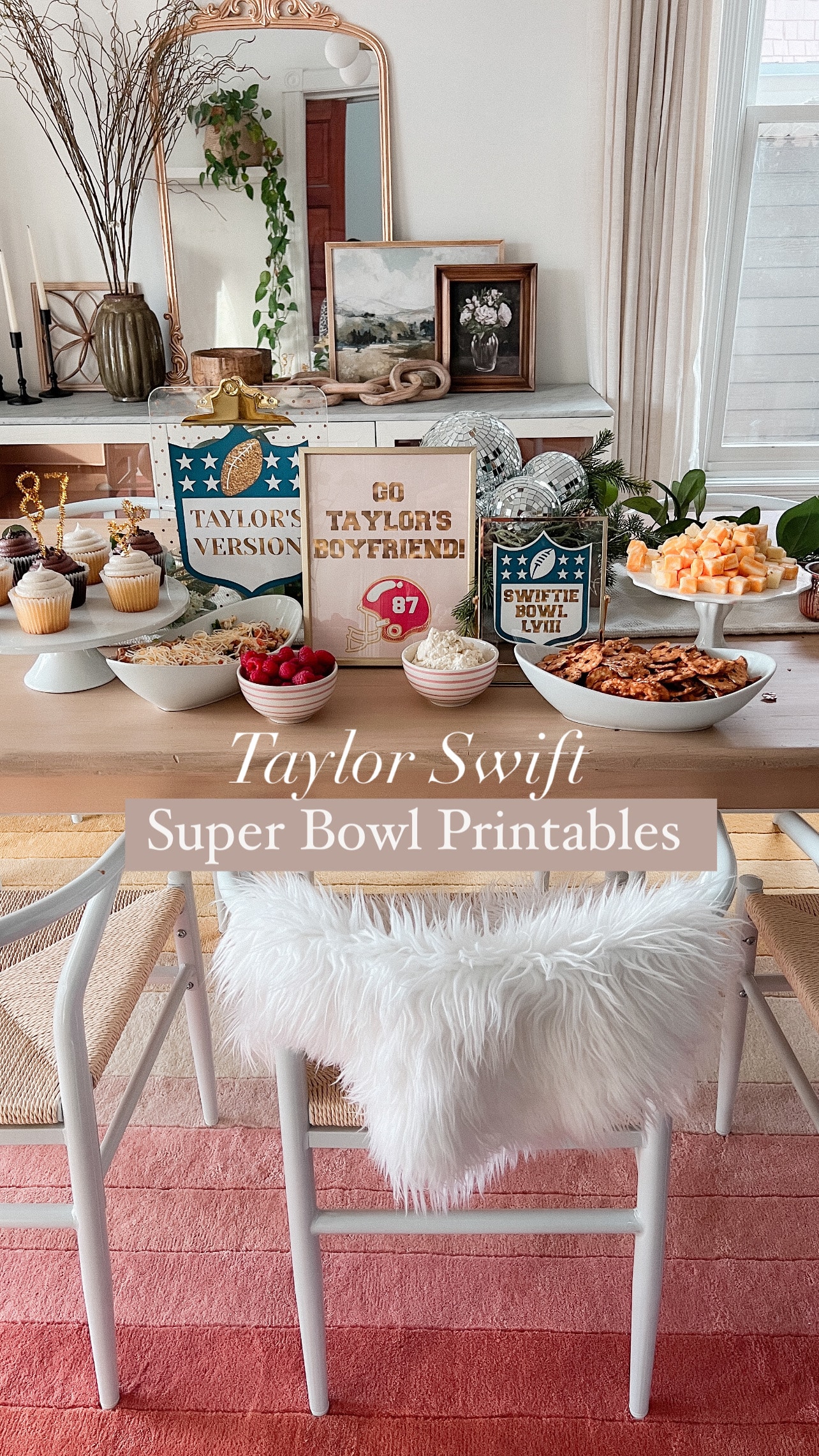 3 Taylor Swift-Inspired Super Bowl Printables. Elevate your Super Bowl party with Taylor Swift-inspired printables.