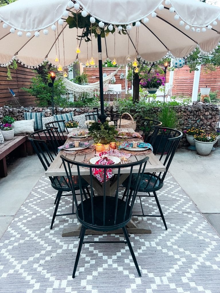 Colorful Nautical Spring Table