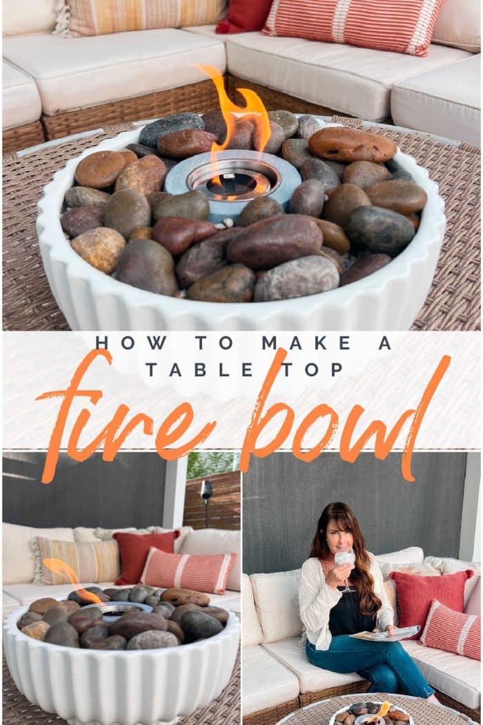 How to Make a Tabletop Fire Bowl