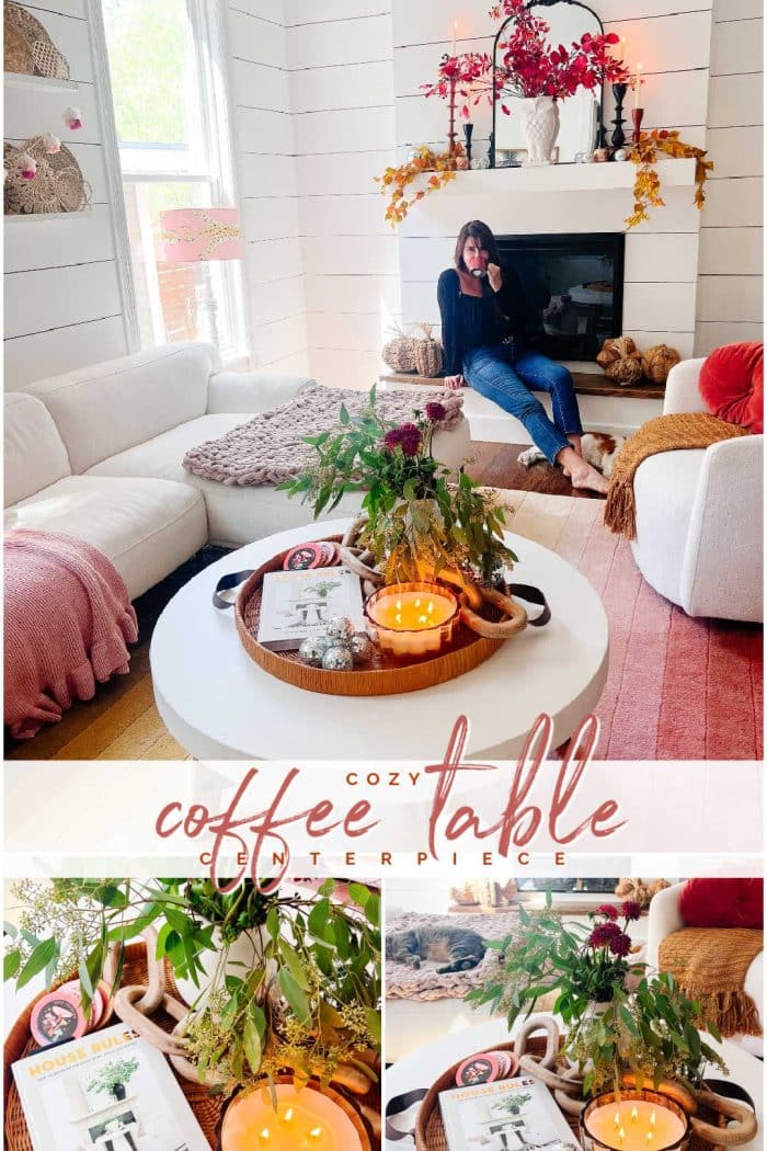 Create a Cozy Coffee Table Centerpiece