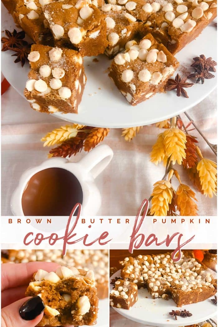 Brown Butter Pumpkin Chocolate Chip Bars