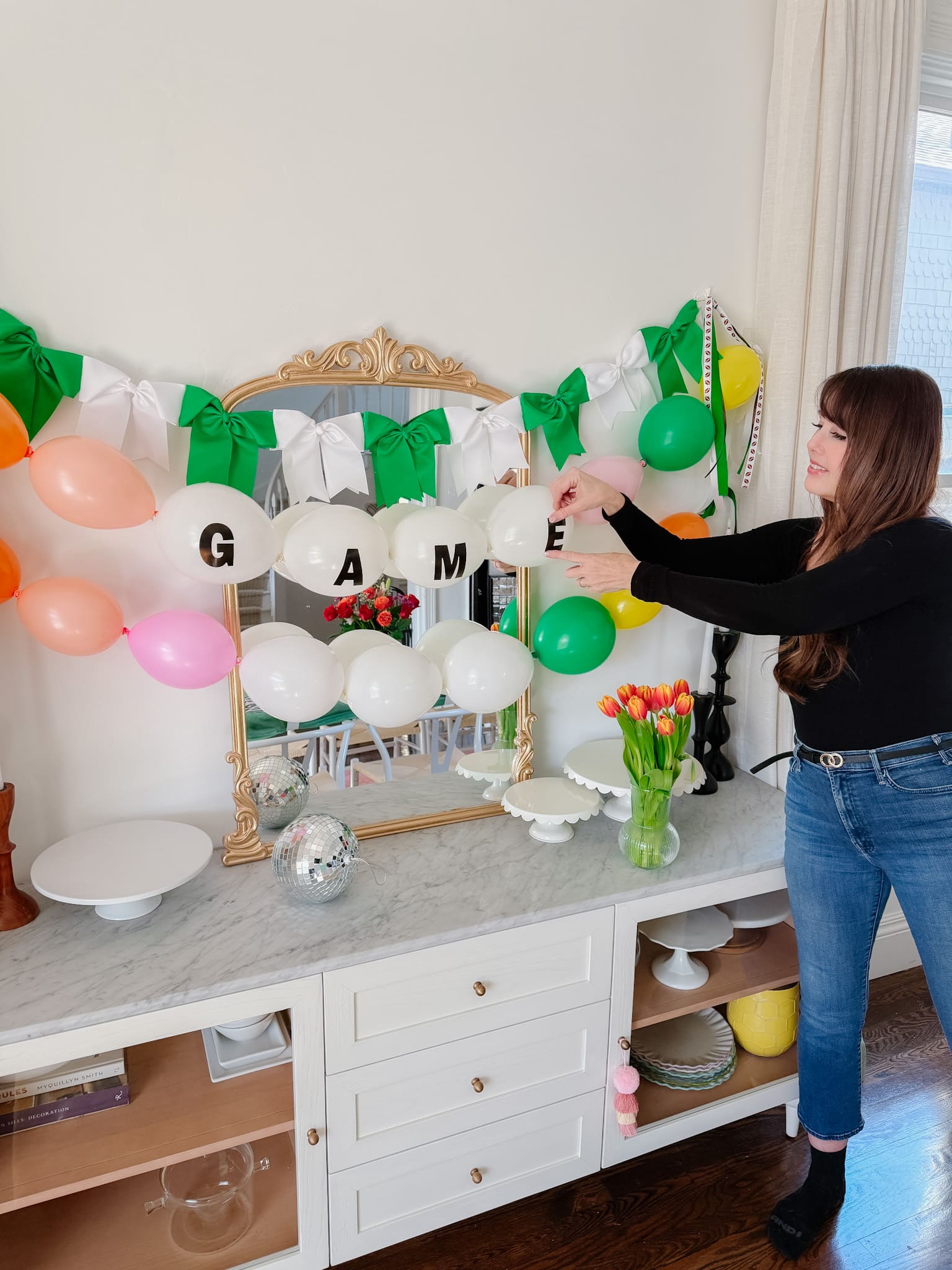 Easy DIY Game Day Party Ideas. Hobby Lobby’s new game day section has everything you need to throw an easy and festive party, from DIY decorations to stylish serving ideas!