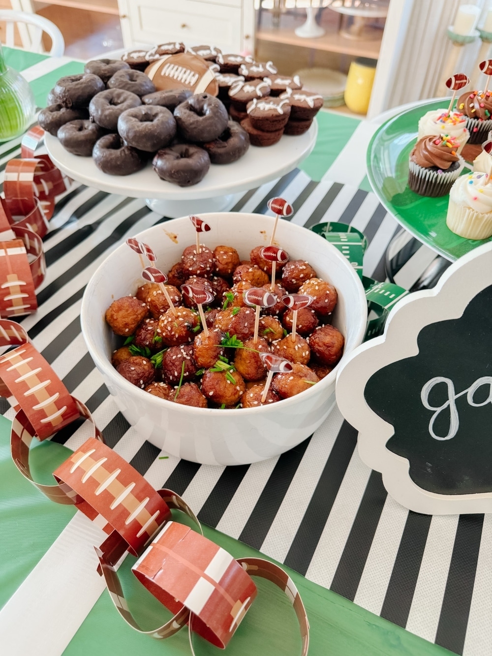 Easy DIY Game Day Party Ideas. Hobby Lobby’s new game day section has everything you need to throw an easy and festive party, from DIY decorations to stylish serving ideas!