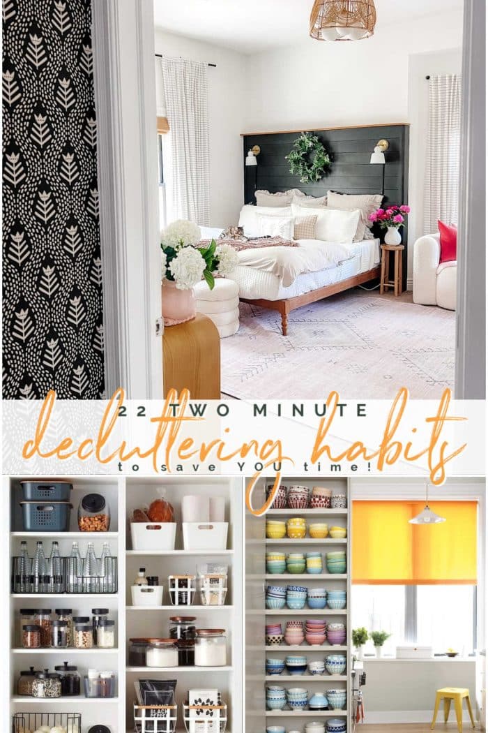 22 Two-Minute Decluttering Habits That Will Save You Time