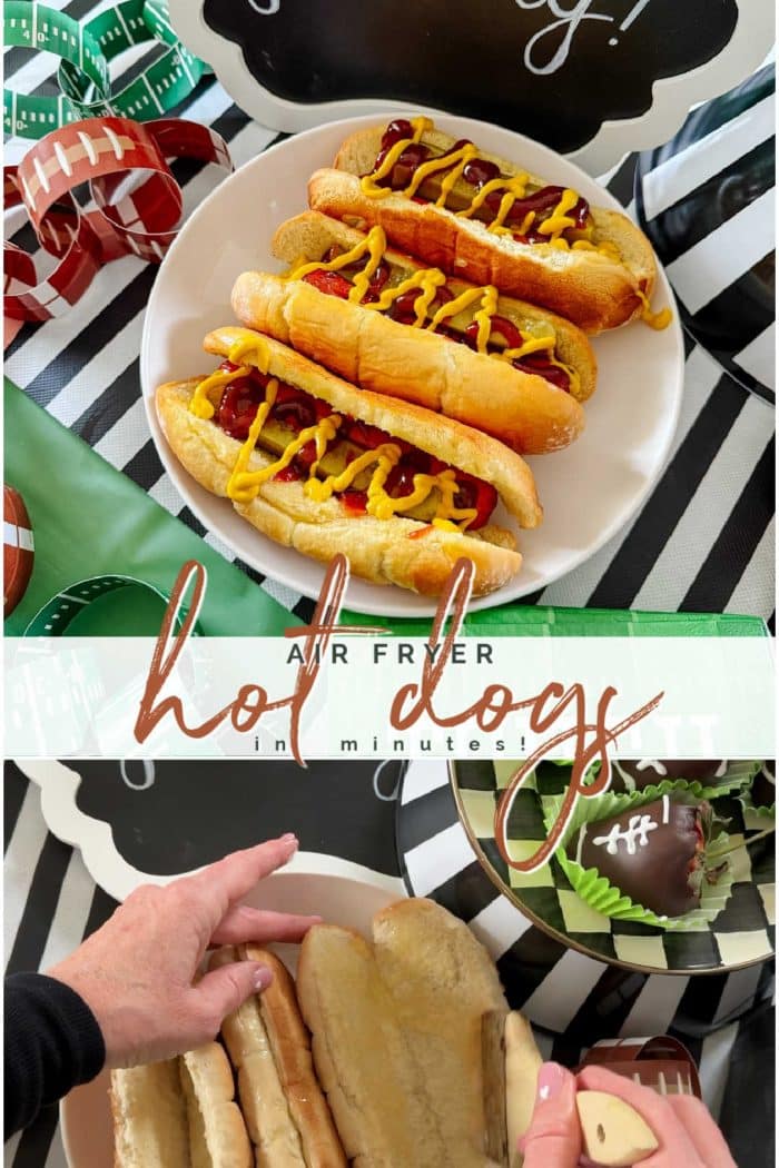 Easiest Air Fryer Hot Dogs