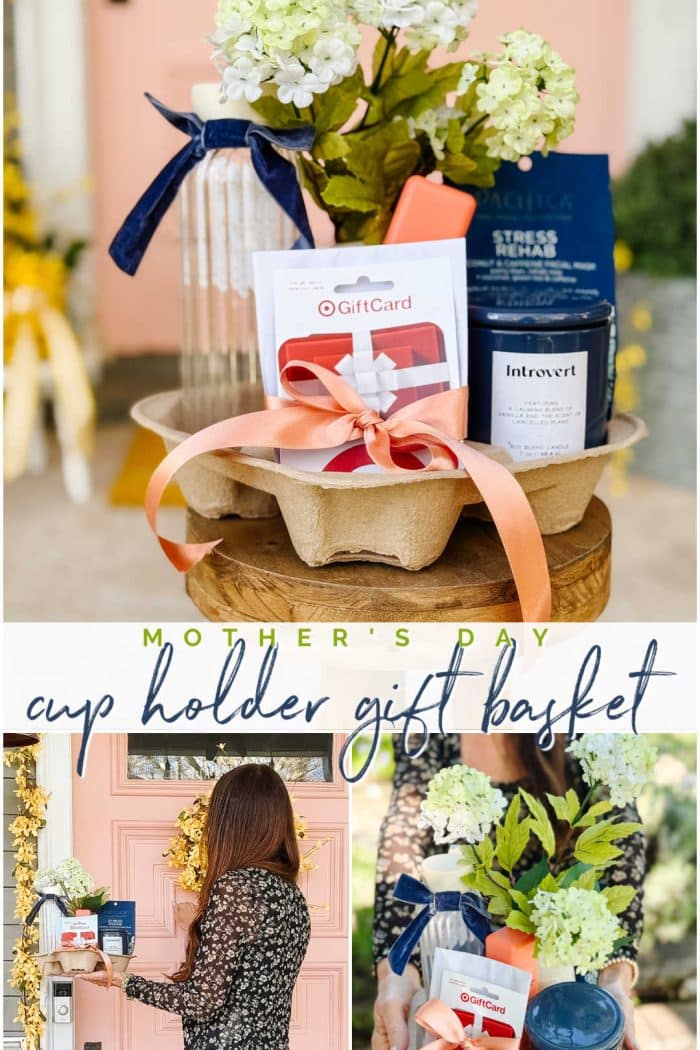 Mother’s Day Cup Holder Gift Basket