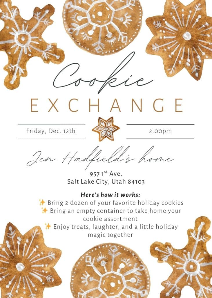 Snow Globe Sugar Cookies + Cookie Exchange Party Tips! My favorite cookie exchange tips after 15+ years of hosting, plus the cutest DIY snow globe cookies that everyone will love.