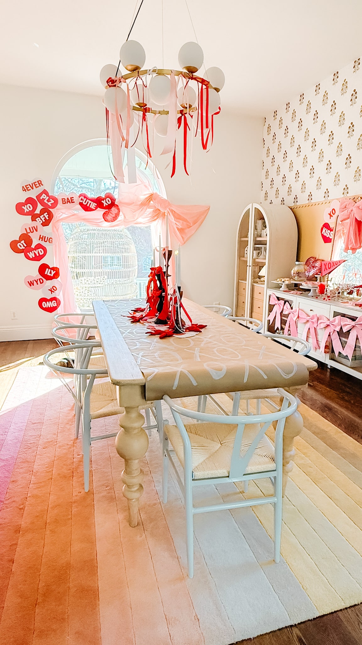 Big Bows & Besties: Hosting the Cutest Galentine&rsquo;s Party Ever. Five easy DIY decor projects to create a festive Valentine&rsquo;s Day Galentine&rsquo;s party.