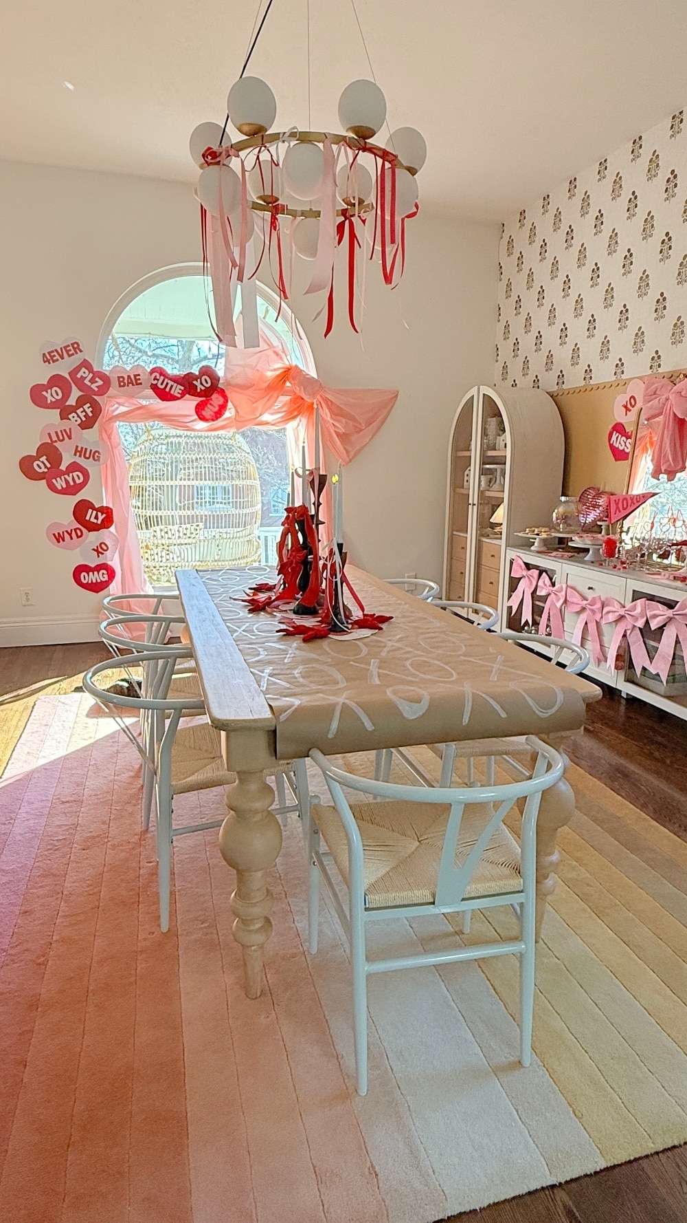 Big Bows & Besties: Hosting the Cutest Galentine&rsquo;s Party Ever. Five easy DIY decor projects to create a festive Valentine&rsquo;s Day Galentine&rsquo;s party.