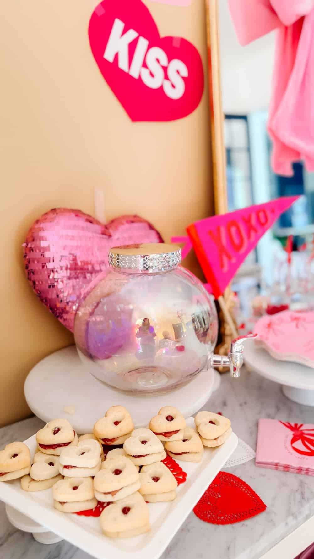 Big Bows & Besties: Hosting the Cutest Galentine&rsquo;s Party Ever. Five easy DIY decor projects to create a festive Valentine&rsquo;s Day Galentine&rsquo;s party.