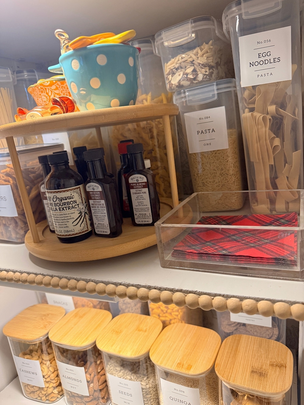 This tiny pantry makeover proves that you don’t need a huge space to create beautiful, functional storage. I transformed the original pantry in my 1932 Tudor with smart storage solutions, wallpaper, pretty containers, a baking station, appliance storage, and vintage-inspired details that make every inch work harder.